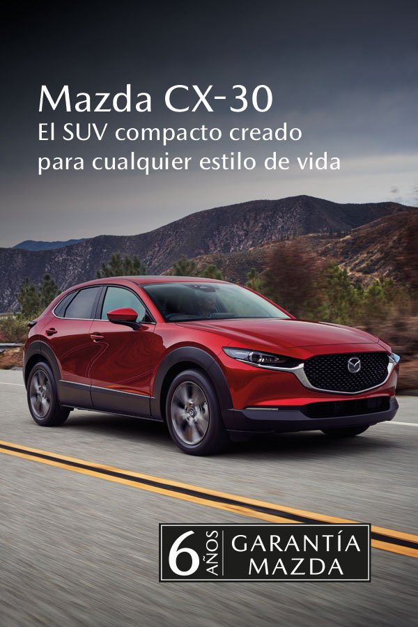 Mazda CX-30 precio inmejorable. Grupo Ari. Encuéntralo en Arima Canarias.